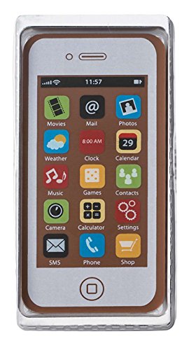  **Schokoladen Smartphone weiss - Süßes Belohnungsgerät für Kinder und Erwachsene beim Spielen**
| **Schokoladen Smartph